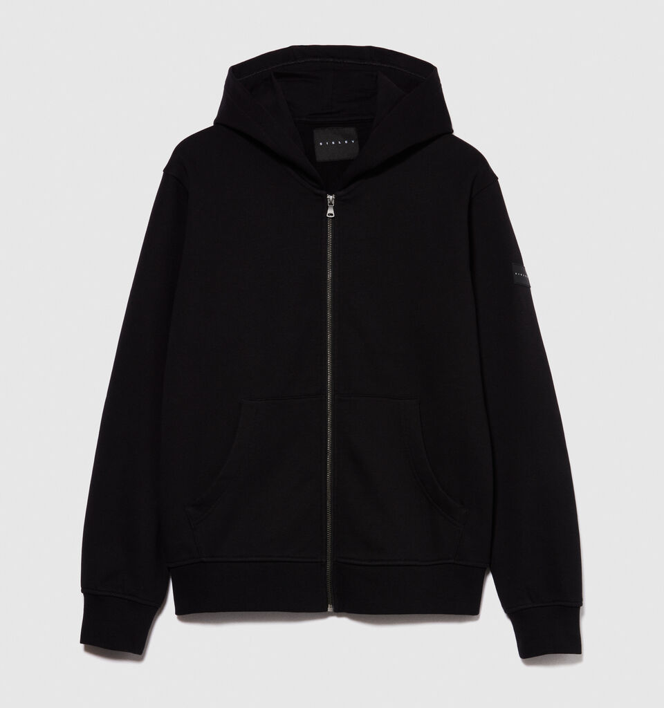 Hoodie - Sweat Jackets - Black | Sisley image number 6